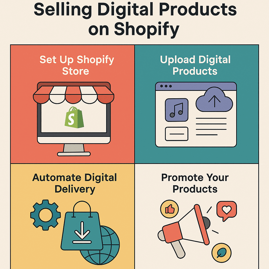 Step-by-Step Guide to Selling Digital Products on Shopify